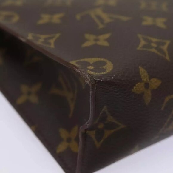 AUTHENTICITY GUARANTEED LOUIS VUITTON Monogram Poche Toilette Pouch - Picture 8 of 16
